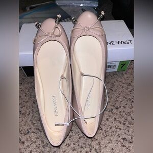 Nine West Women's Ballet Flats in Beige